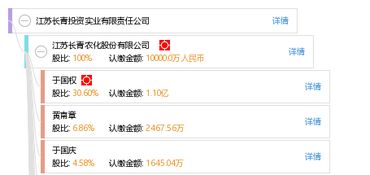 江苏长青投资实业有限责任公司