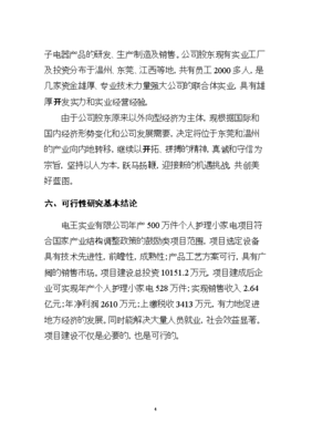 ◆◆(定稿)小家電制造項目可行性計劃書22(喜歡就下吧)-資源下載